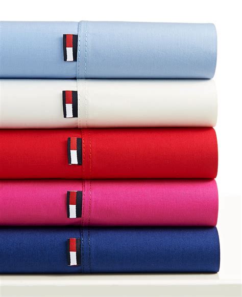 tommy hilfiger twin sheet set